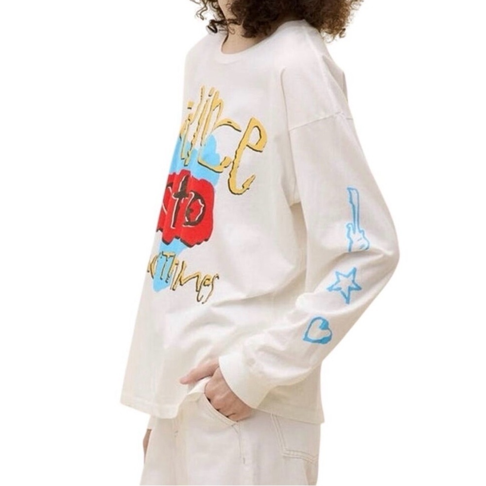 Daydreamer Prince Sign O’ the Times Long Sleeve NWOT - Picture 4 of 7